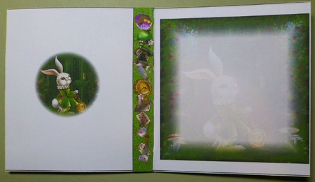 Fairy Tales - Wonderland Through The Looking Glass 6 - Pyrimage/Pyramid + Insert & Tag by Donna Ritchie