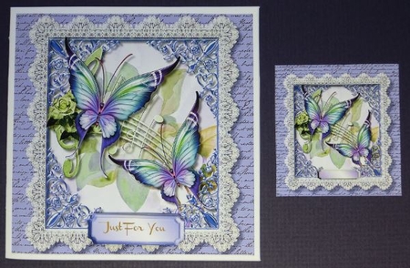 Beautiful Butterflys and Lace   4 by Donna Ritchie