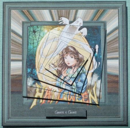 A Ghostly Halloween Twisted Pyramage Mini Kit by Donna Ritchie