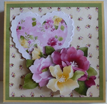 TIME FOR TEA POST IT BIRTHDAY EASEL by Donna Ritchie