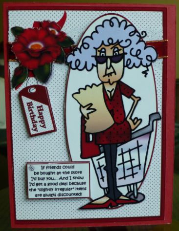 Stella Has a Discounted Friend Quick Card by Donna Ritchie