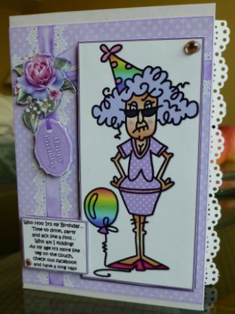 Stella Woo Hoo Time to Party Quick Card by Donna Ritchie