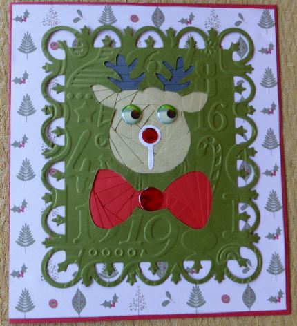 Reindeer with a Bowtie by Donna Ritchie