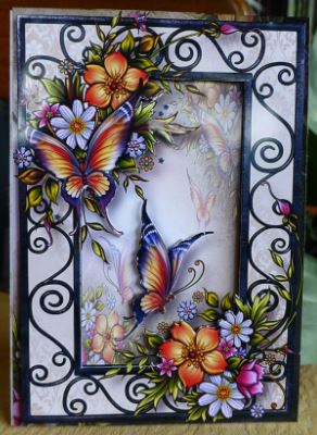 Beautiful Flora and Flutters by Donna Ritchie