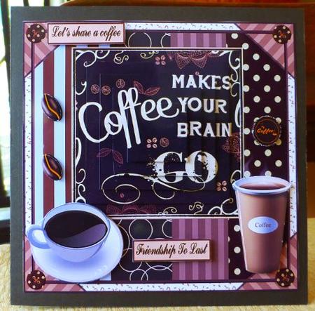 Let's Share a Coffee Mini Kit by Donna Ritchie