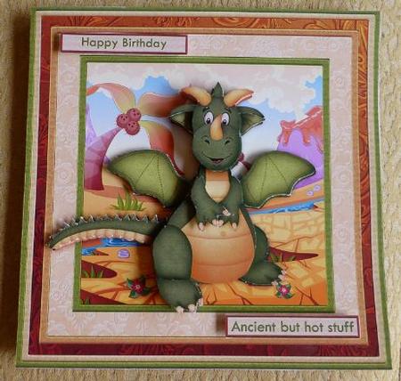 Old But Still Horny 8x8 Mini Kit & Decoupage by Donna Ritchie