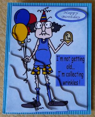 I'm Not Getting Old Side Stacker by Donna Ritchie