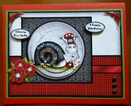 Snail Mail Piramid by Donna Ritchie