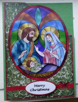 Over the Corner Nativity by Donna Ritchie
