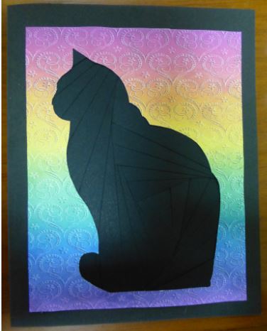 Cat Silhouette by Donna Ritchie