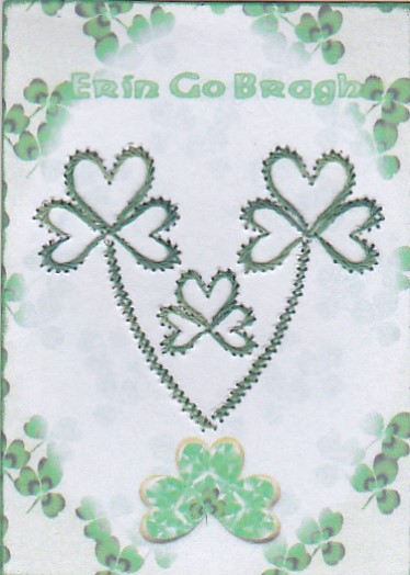 Shamrocks by Donna Ritchie