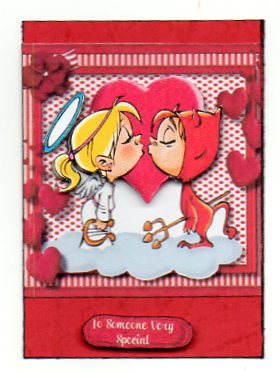 Valentine Let's Kiss and Makeup by Donna Ritchie