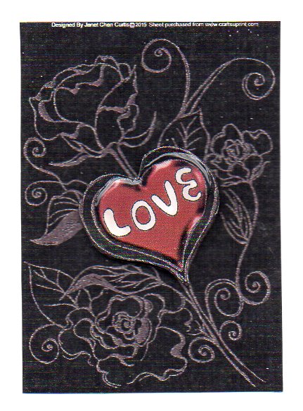 Happy Valentines-sweet Heart by Donna Ritchie