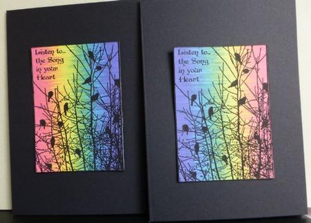 Bright Rainbow Paper Set by Donna Ritchie
