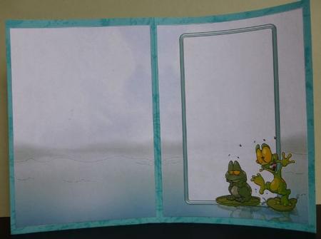 Leap Frog Insert by Donna Ritchie