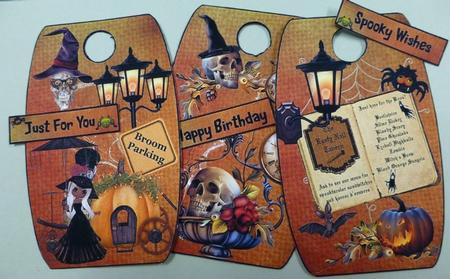 Spooktacular Tag Topper by Donna Ritchie