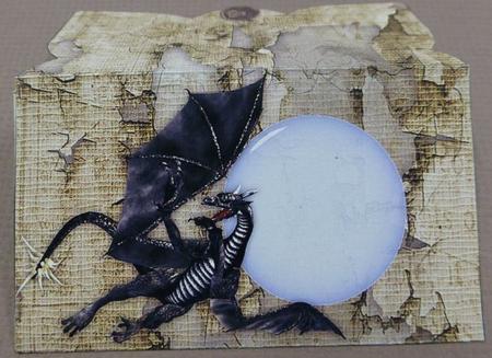 Dragon - Money Wallet by Donna Ritchie