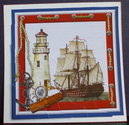The Galleon One for the Men Side Stacker by Donna Ritchie