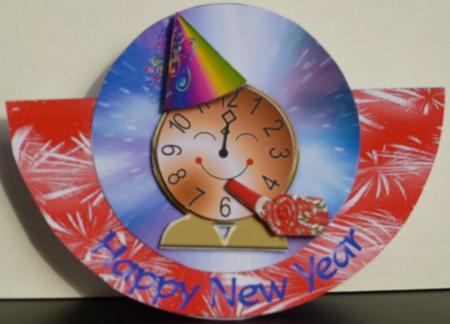 Happy Clock by Donna Ritchie