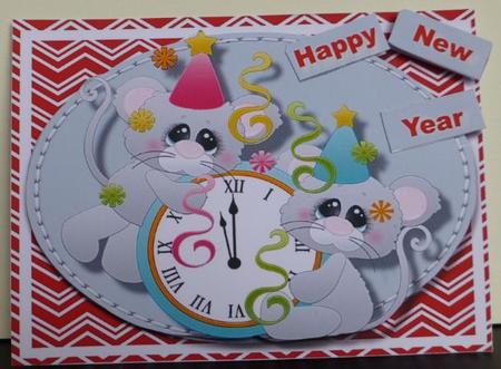 The Mouses Time Clock by Donna Ritchie