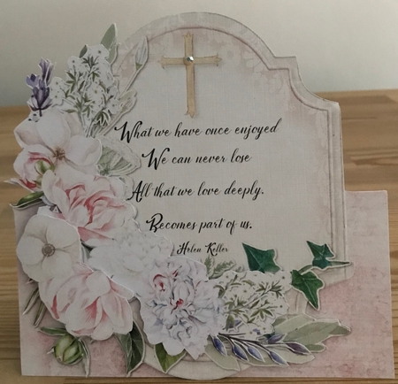 Sincere Condolences 2  6x6 Card Mini Kit by Doreen Bell