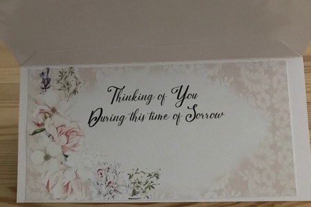 Sincere Condolences 2  6x6 Card Mini Kit by Doreen Bell