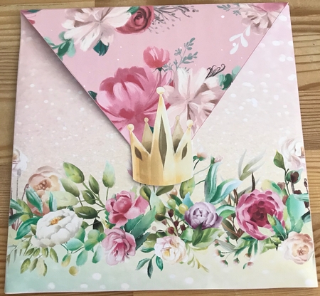 The Princess & The Unicorn 1 Triple Easel Card Mini Kit by Doreen Bell