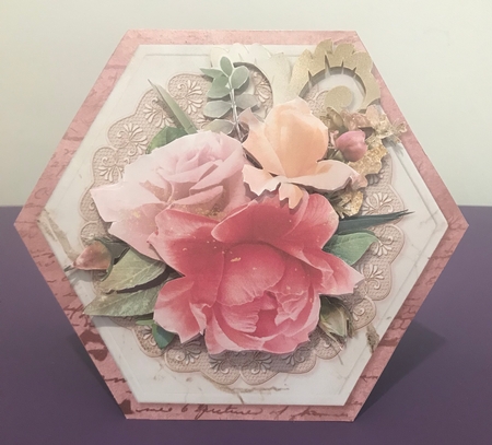 Rosey Posey Twist n Pop Double Card Kit. by Doreen Bell
