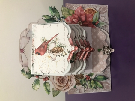 Gentle Winter Create a Waterfall 6x6 Card Kit. by Doreen Bell