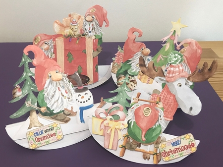 Rockin with My Gnomies 2 - Rocker Card Kit by Doreen Bell