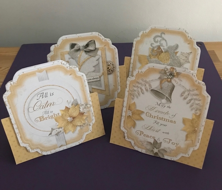 Peace & Joy Box 10 Cards & Envelope Set by Doreen Bell