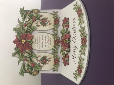 Three Panel Christmas Easel  by Doreen Bell