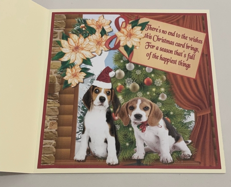 Christmas Beagles by Doreen Bell