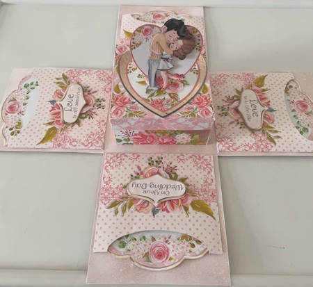 Love is All Around Us Exploding Box Surprise Kit. by Doreen Bell