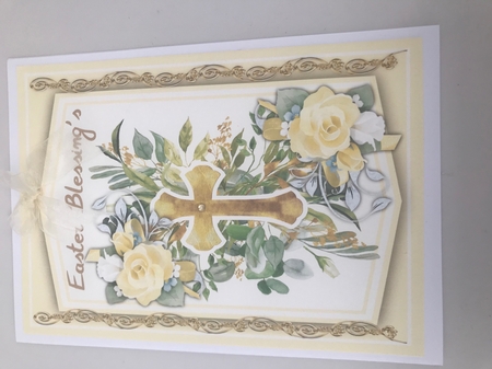 4, Beautiful Easter Blessings Cards  by Doreen Bell