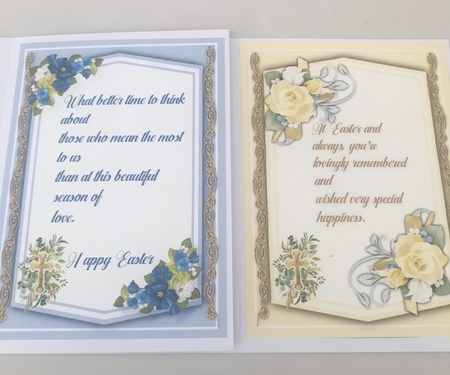4, Beautiful Easter Blessings Cards  by Doreen Bell