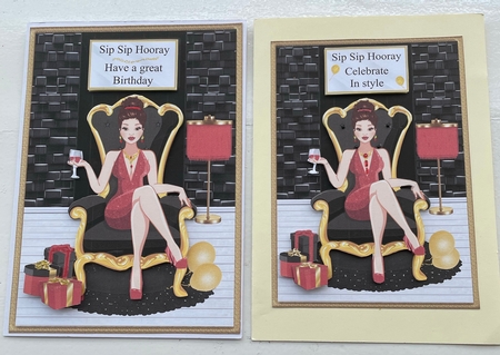 Sip Sip & Celebrate by Doreen Bell