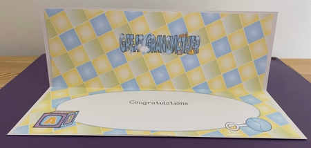 New Great Grandmother 2 insert by Doreen Bell