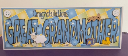 New Great Grandmother 2 insert by Doreen Bell