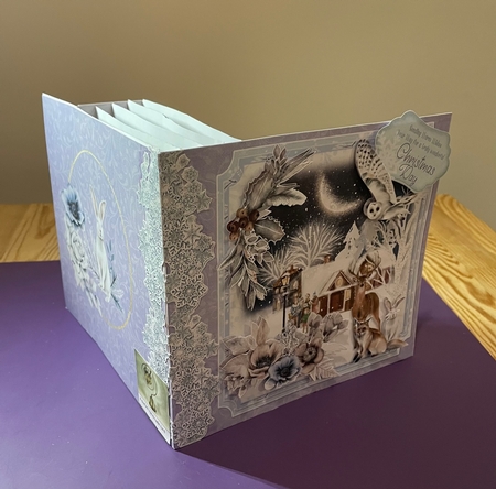 Tales of Winter 2 Storybook Tunnel Card by Doreen Bell