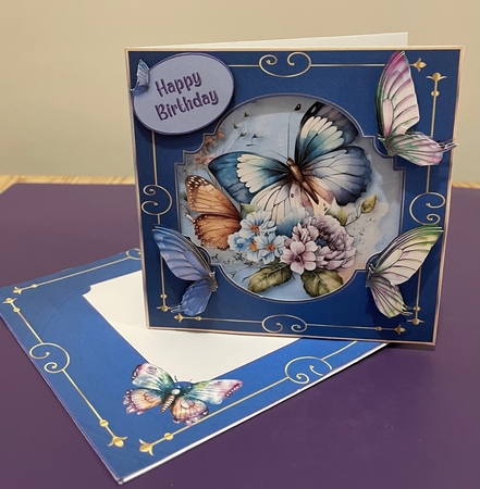Butterfly Magic 1 - Multi Occasions Card by Doreen Bell