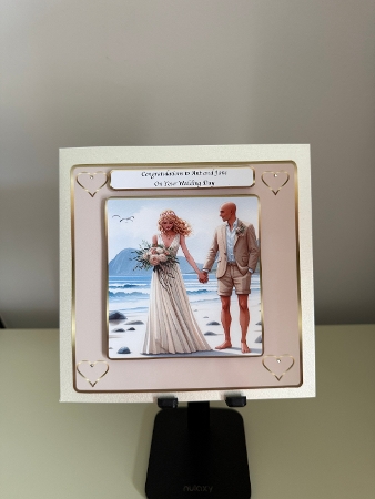 beach wedding in Wales as requested by Doreen Bell
