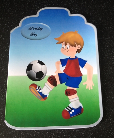 Footballer Quick Card by Doreen Bell