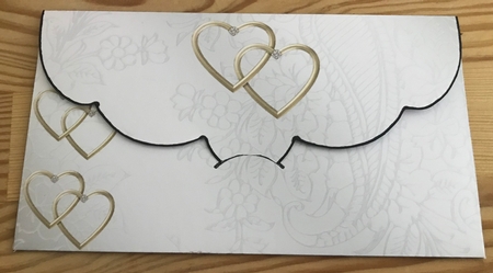 Wedding/anniversary Money Wallet by Doreen Bell