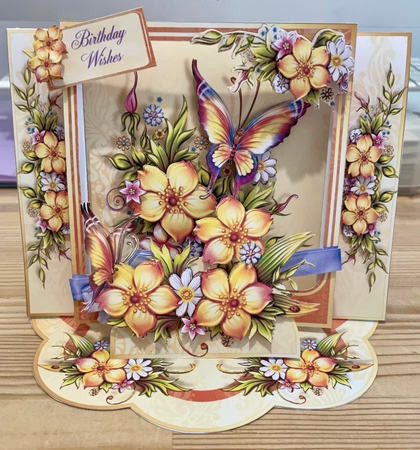 Shadow Box Easel Card Kits - Aurora by Doreen Bell