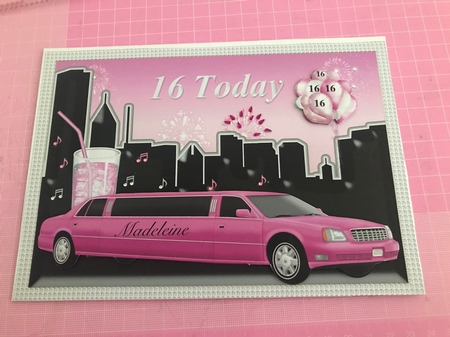 Pink Limo 16 by Doreen Bell