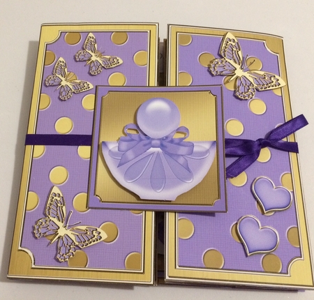 3D Perfumes Double Tri Shutter Card Kit by Doreen Bell