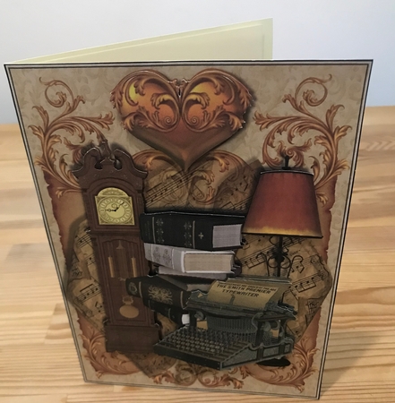 Male Birthday Card or Other Occasion by Doreen Bell
