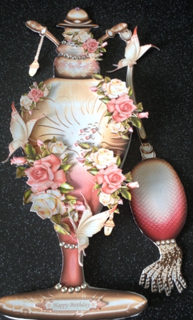 Beautiful Vintage Perfume Bottle by Doreen Bell