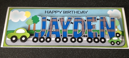 Little Cars Jayden Large Dl by Doreen Bell